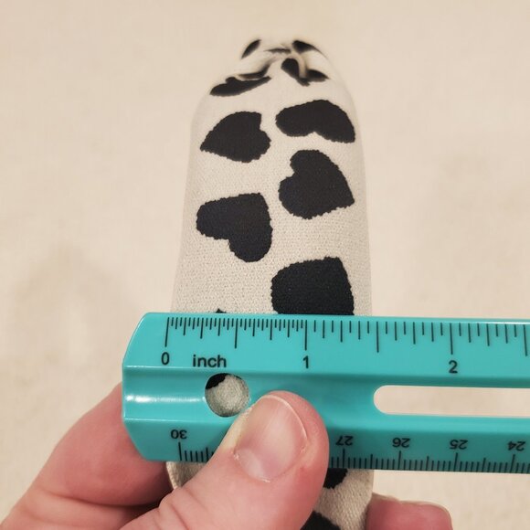 Heart Print Knot Headband - Picture 4 of 4